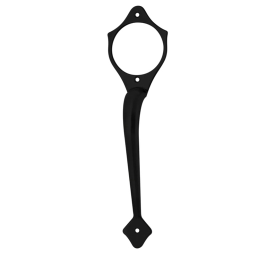 [38001007] TOLEDO DEC.DOOR HANDLE SATIN BLK