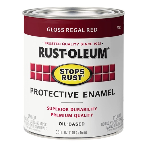 [420007529] R/O GLOSS S/RED  ENAM. 1/2 PT