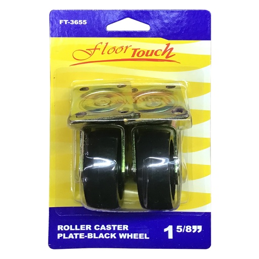 [FT3655] ROLER CASTER 1-5/8 BLK FT-3655