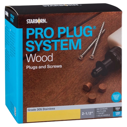 [PWS08122035] PROPLUG CUMARU #8 D/KIT 350PCS.
