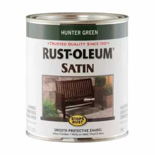 [420007555] R/O HUNTER GREEN SAT ENAMEL QT