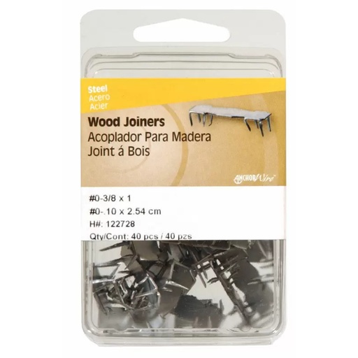 [122724] WOOD JOINER  #2   1/2  PK16
