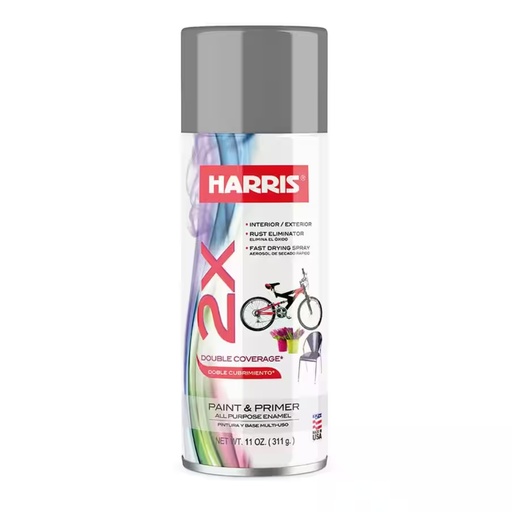 [420011436] HARRIS LIGHT GRAY 2X SPRAY 11 OZ