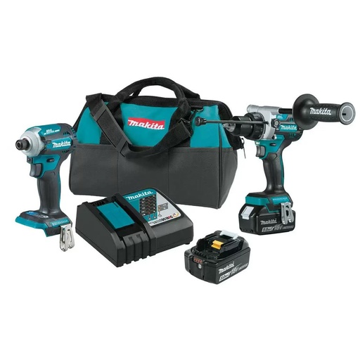 [XT288T] MAKITA 18X LXT BL 2PC COMBO KIT