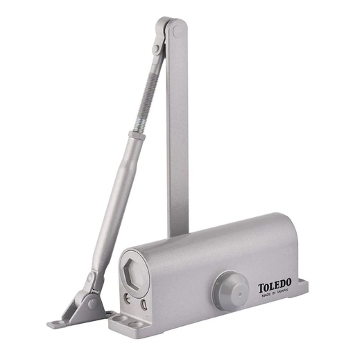 [380009387] TOLEDO DOOR CLOSER TC102 GRIS HD