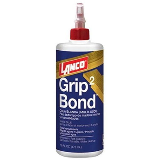 [WA5026] LANCO GRIP B-2 WHITE GLUE 16 OZ