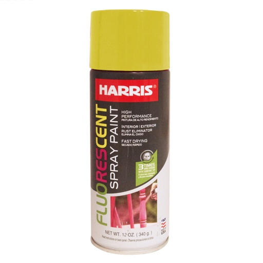 [420000358] HARRIS FLUOR. YELLOW SPRAY 12OZ