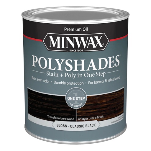 [420013603] MW POLYSHADE CLAS/BLK #495 QT.