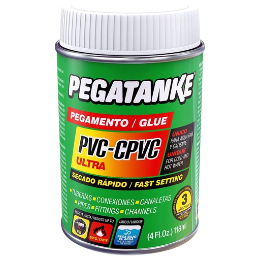 [420003352] PEGA PEGATANKE PVC/CPVC 8 OZ