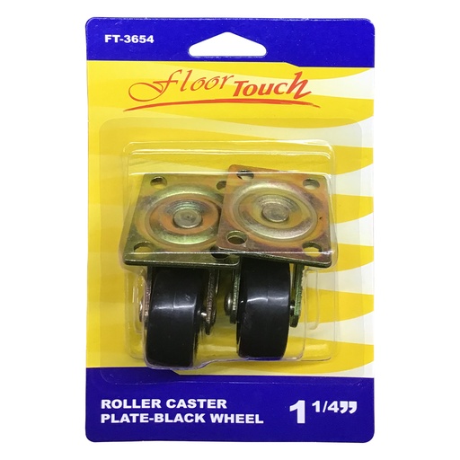 [FT3654] ROLLER CASTER BLK WHEEL #3654