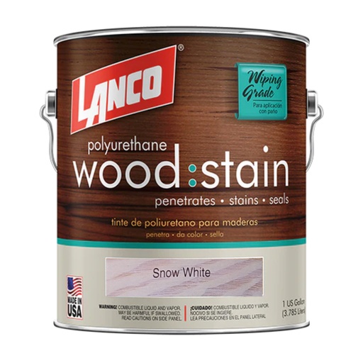 [WS6645] LANCO W/STAIN S/WHITE QT