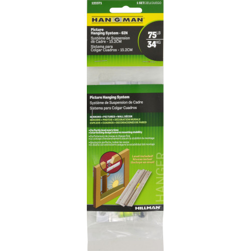 [122371] PICTURE HANGER  6" 75LB