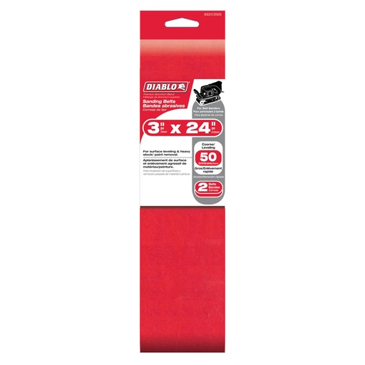 [DCB324050S02] DIABLO LIJA BANDA 3X24"50G PK2