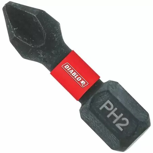 [DPH21P100] DIABLO DRIVE BIT 1" PH #2 PC100