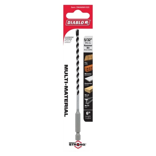 [DMAMM1020] DB MULTI-MATERIAL BIT 5/32x4x6