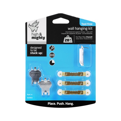[515311] 20LB WALL HANGER KIT 6PC