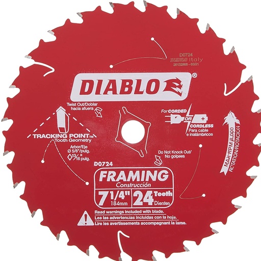 [D0724DA] FREUD DISCO  7-1/4X24T