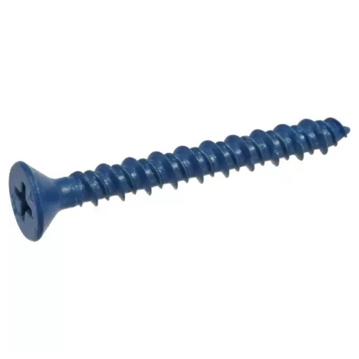 [400003456] TAPCON FLAT AZUL 1/4X1-3/4 C100