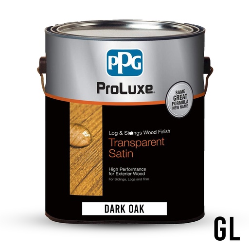 [420023036] PROLUXE LOG&SIDING DARK OAK GL
