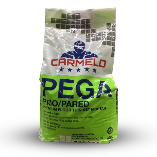 [500004805] PEGA CARMELO PISO/PARED BL. 10LB