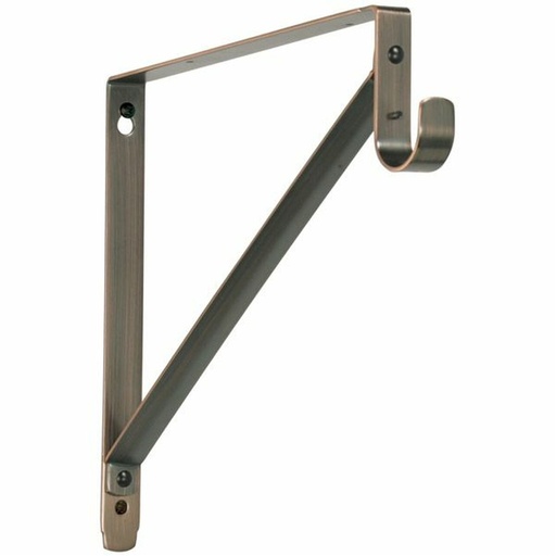 [LB-07-8150A] LIDO CLOSET BRACKET BRNZ FIN.