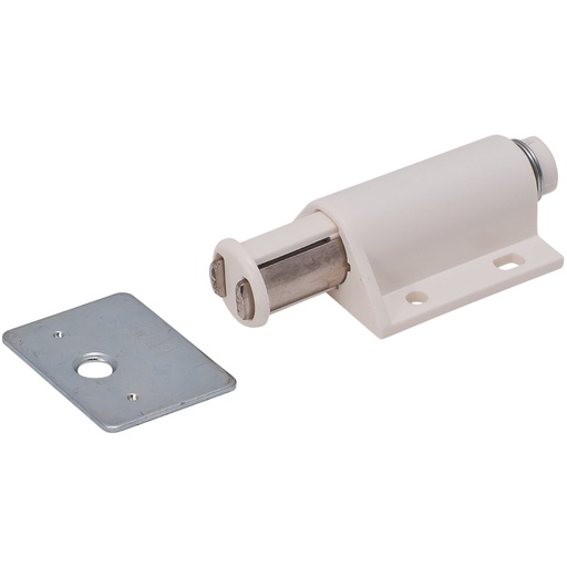 [245.60.807] HAFELE MAGNETIC PUSH LATCH WHT
