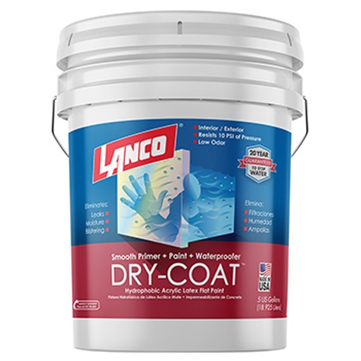 [DC4802] LANCO DRY COAT FLAT W/PASTEL 5GL