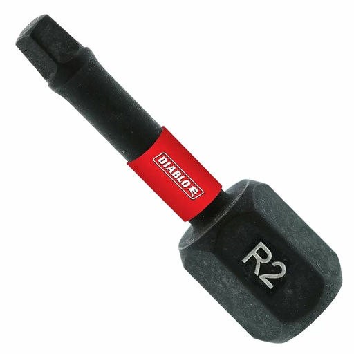 [DSQ21P100] DIABLO DRIVE BIT SQUARE #2 X 1"