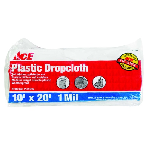 [11166] ACE DROPCLOTH 10X20 1M