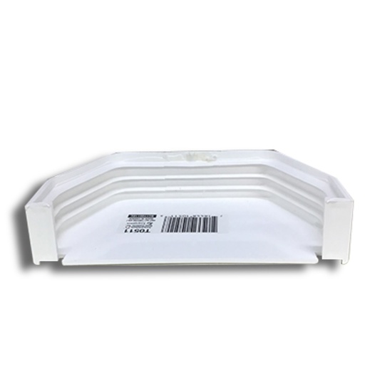 [320005110] END CAP UNIVERSAL WHT T0511J