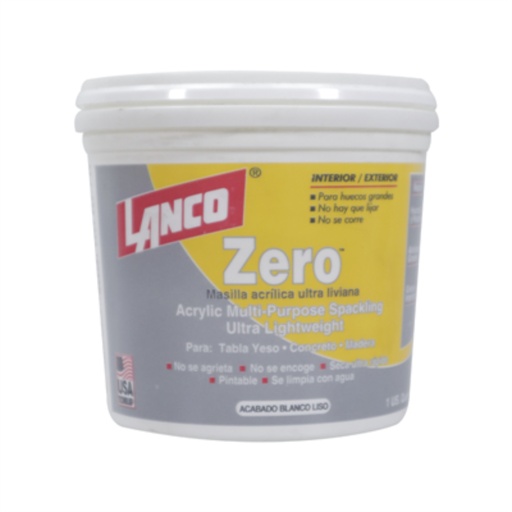 [SC0987] LANCO ZERO SPACK. S/WHITE 8 OZ