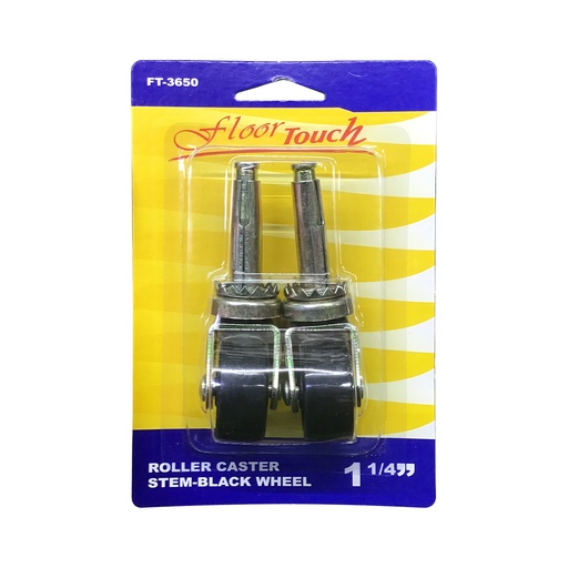 [FT3650] ROLER CASTER 1-1/4 BLK