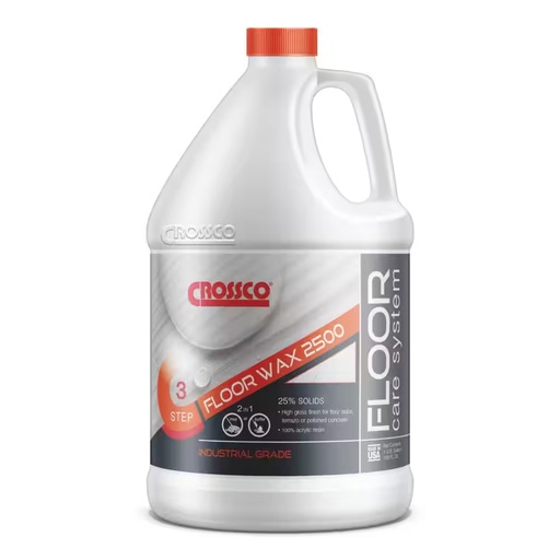 [CK133-4] CROSSCO FLOOR WAX 2500 GL