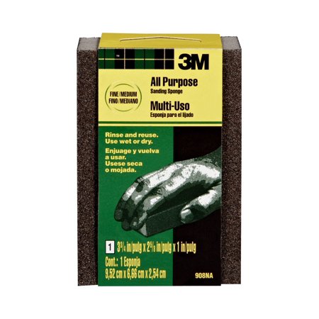 [475012797] 3M SANDING SPONGE FINE MEDIUM