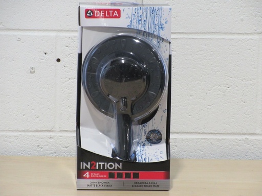 [75490BL] DELTA SHOWER IN2ITION 2IN1 MT BL