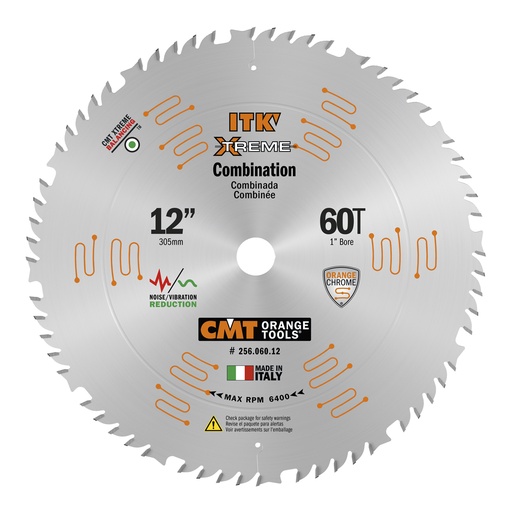 [25606012] CMT ITK SAW COMBINATION 12" 60T