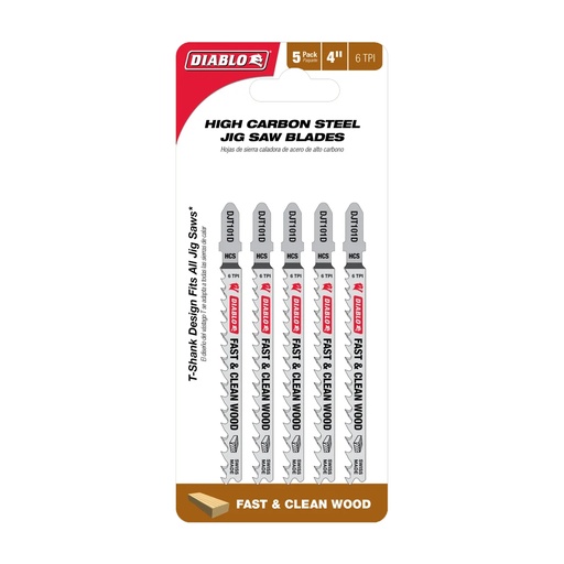 [DJT101D5] DB HCS 4X6TPI CLEAN T JSB 5PK