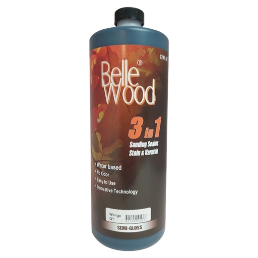 [420010409] BELLEWOOD MAHOGANY 32 OZ QT