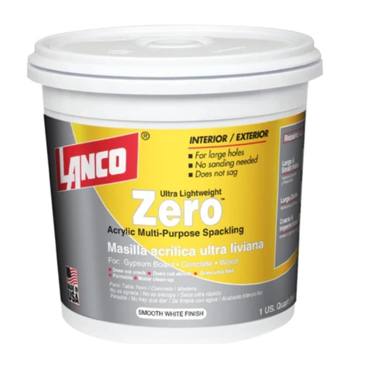 [SC0985] LANCO ZERO SPACK. S/WHITE QT