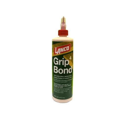 [WA8446] LANCO GRIP B-4 YELLOW GLUE 16 OZ