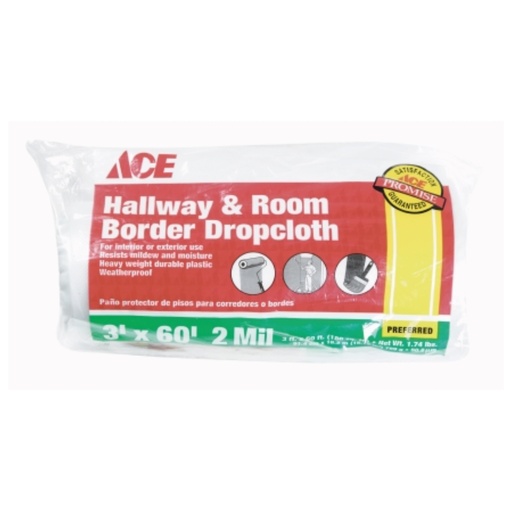 [1309483] DROPCLOTH HLLWAY 3'X60'