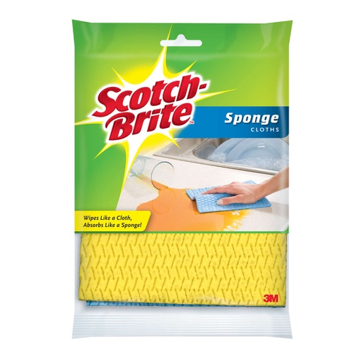 [1439082] SPONGE CLOTH SB 2PK